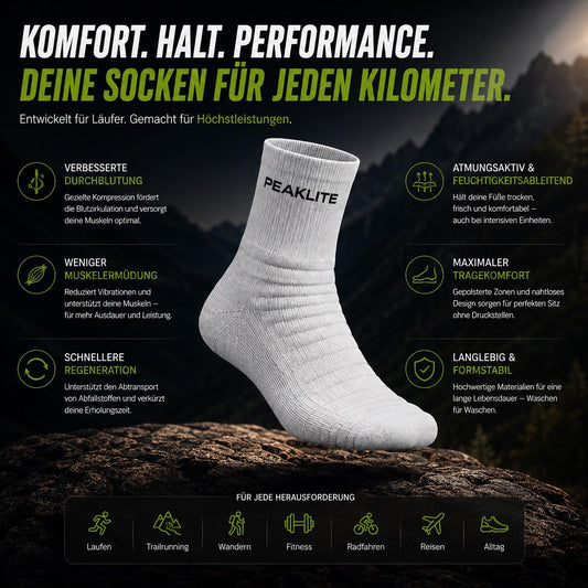 PEAKLITE - Run Socks