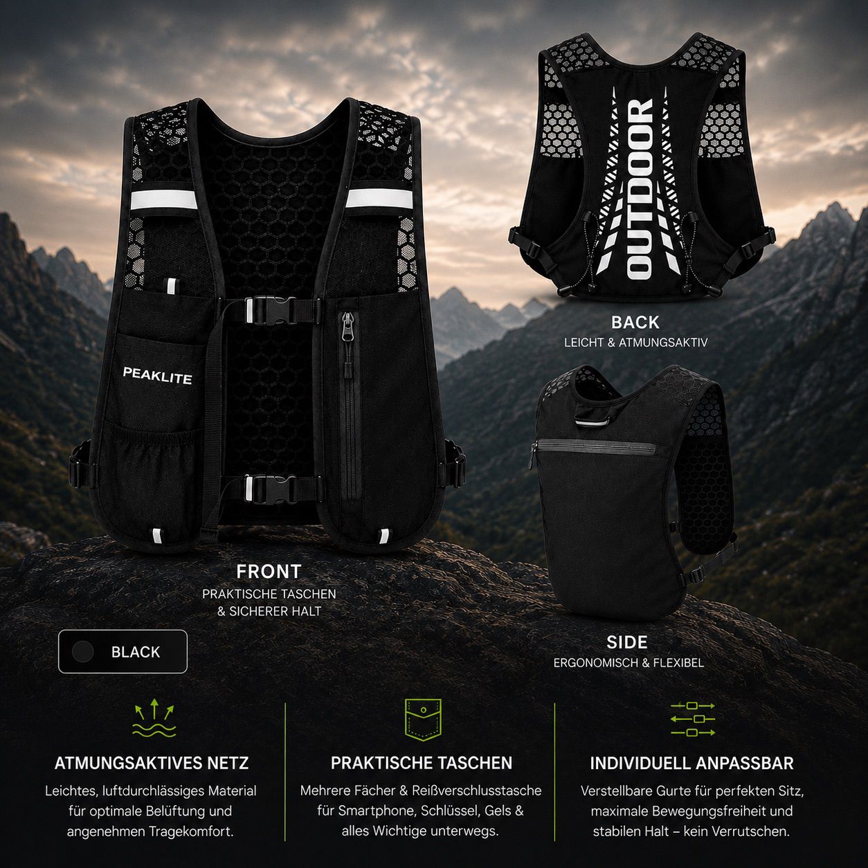 PEAKLITE - Trail Vest
