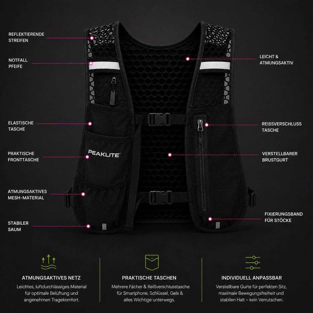 PEAKLITE - Trail Vest