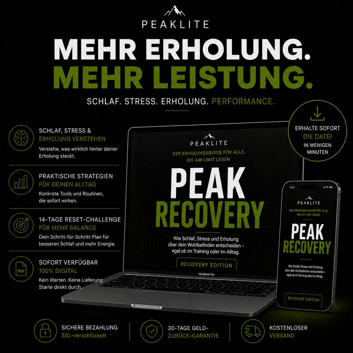 PEAK RECOVERY — E-Book