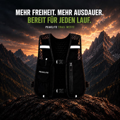 PEAKLITE - Trail Weste mit Getränkehalter